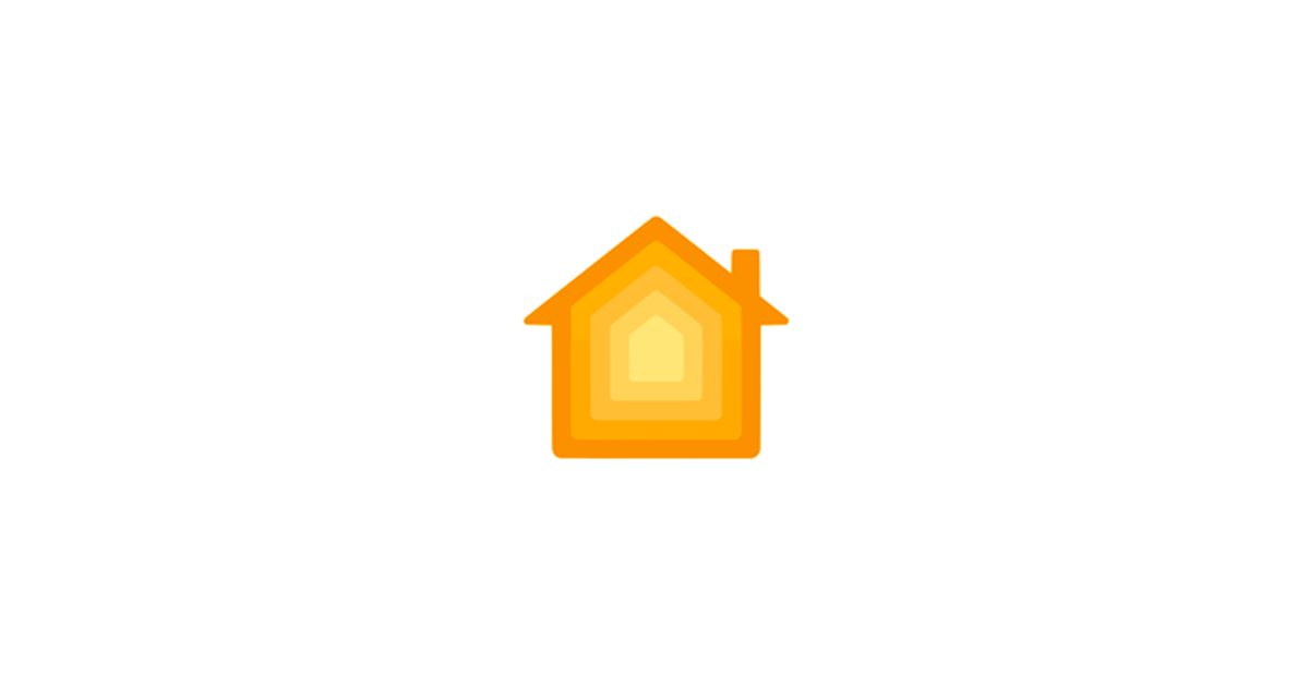 Apple HomeKit-logotyp Apple HomeKit-symbol som representerar iPhone-integrering med smarta hemmet