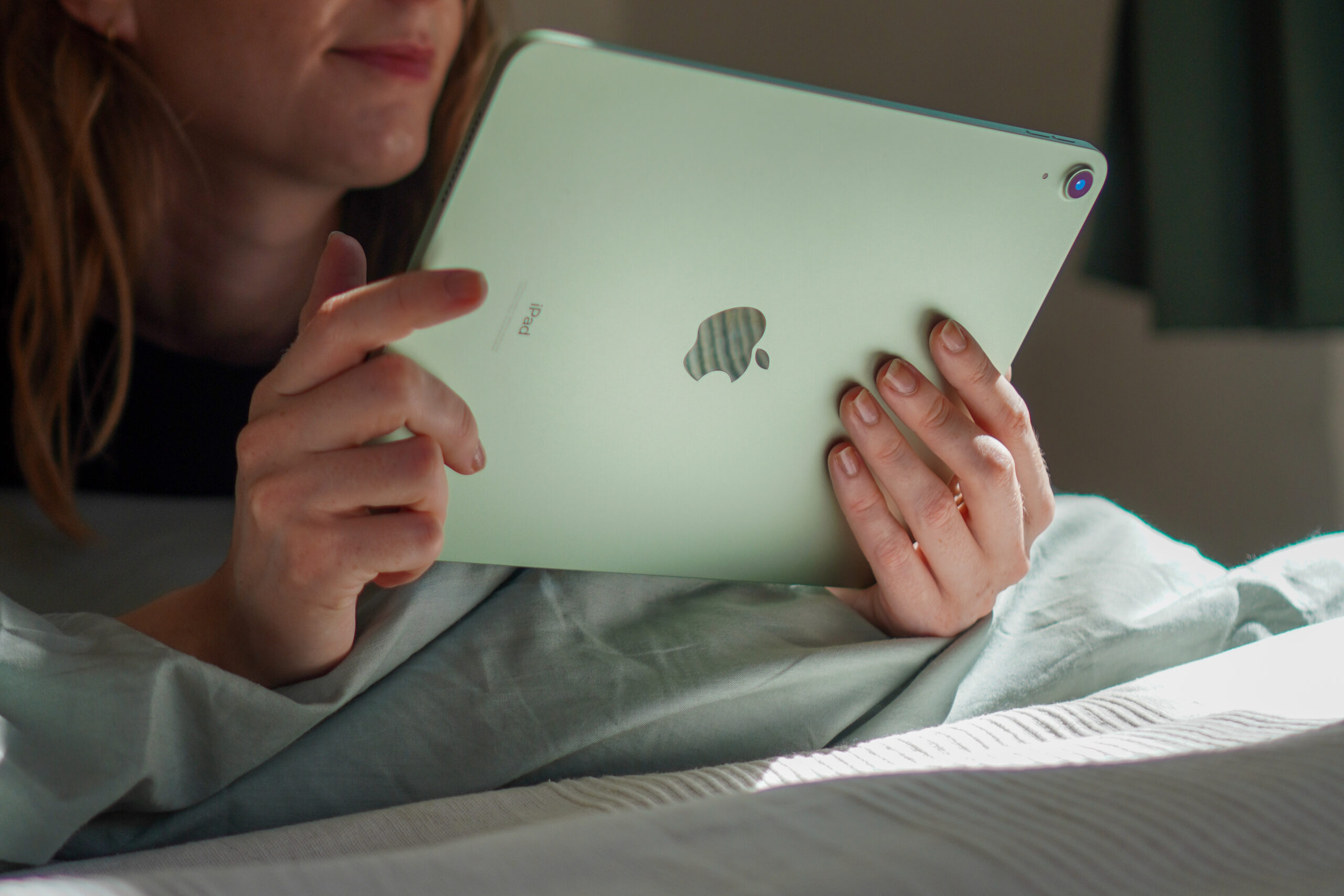 Automne connecté avec un iPad reconditionné