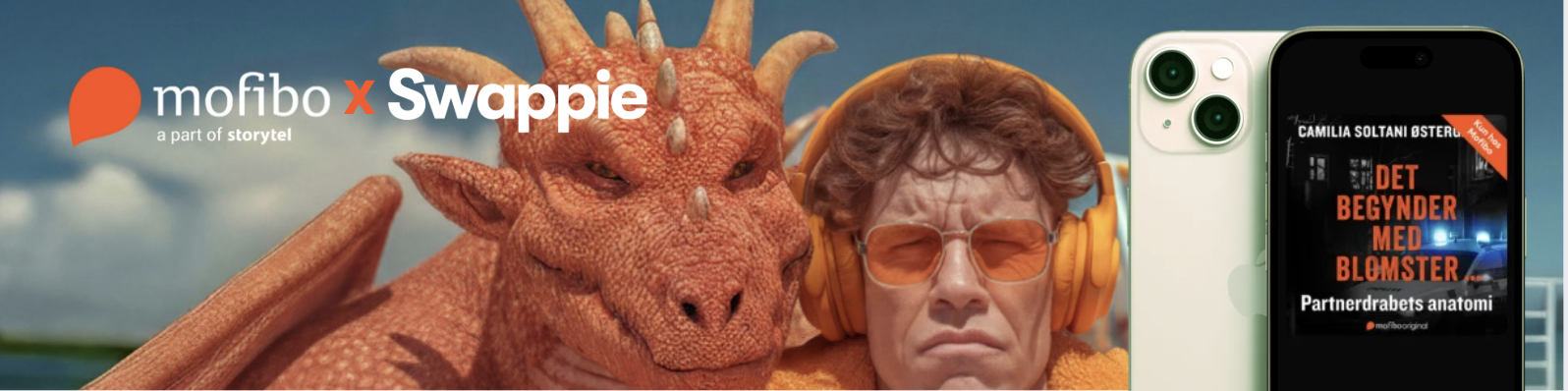 Swappie x Mofibo: Take summer’s best stories with you