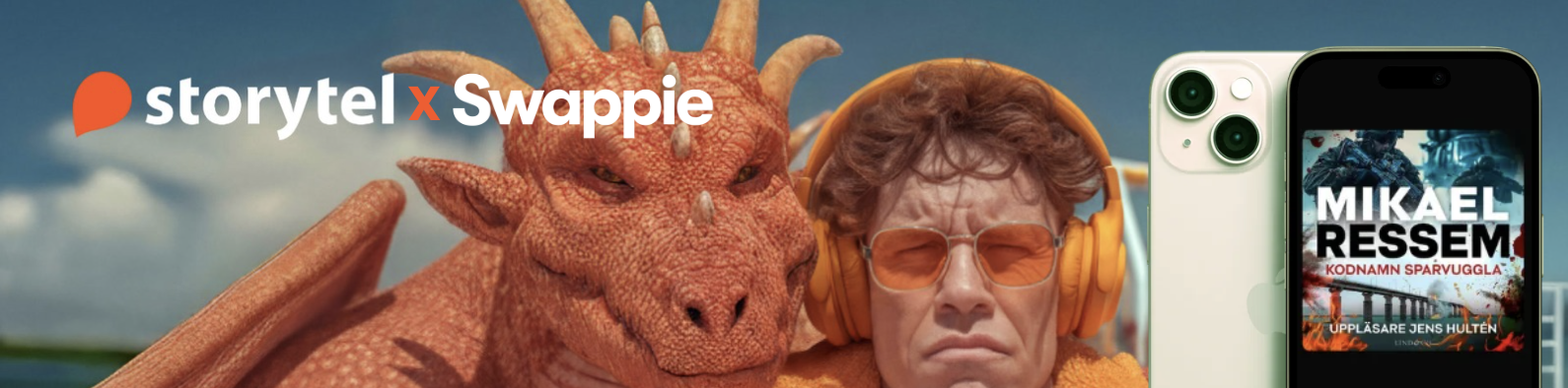 Swappie x Storytel: Sommarens bästa berättelser följer med dig