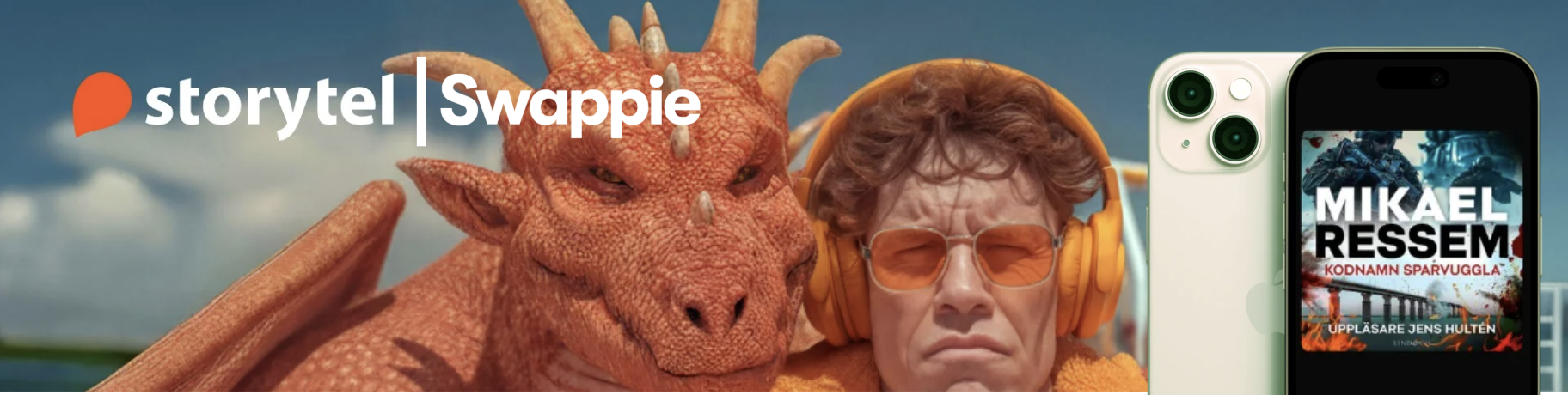 Swappie x Storytel: Sommarens bästa berättelser följer med dig