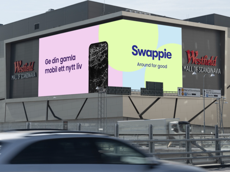 Swappie i Mall of Scandinavia 16-22 september