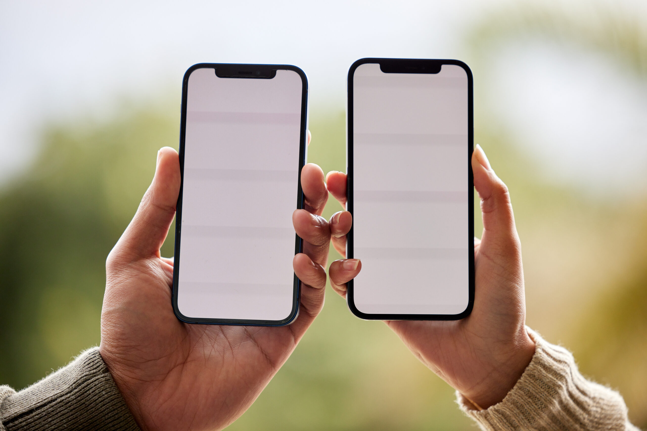 iPhone 12 a iPhone 13