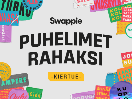 Sell and recycle your old phone at Swappie’s "Puhelimet rahaksi" tour